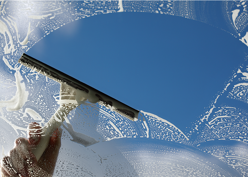 professional cleaning services; window cleaning
